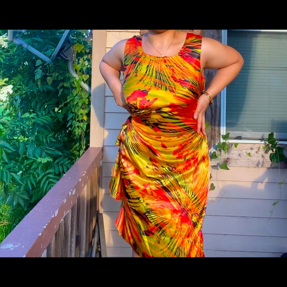 Stunning Formal Multicolored Dress